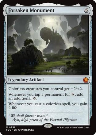 Forsaken Monument  [Commander: Foundations]