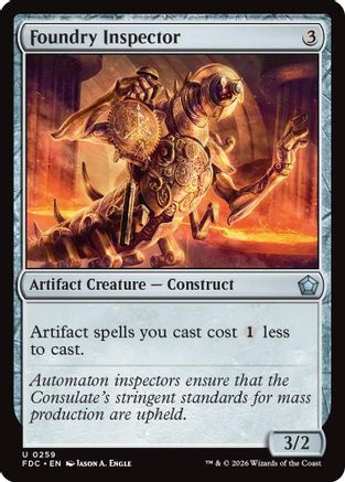 Foundry Inspector  [Commander: Foundations]