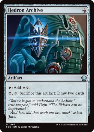 Hedron Archive  [Commander: Foundations]
