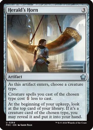 Herald's Horn  [Commander: Foundations]