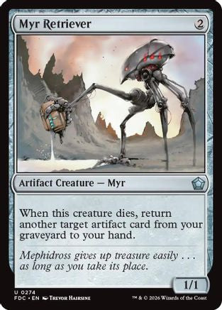 Myr Retriever  [Commander: Foundations]