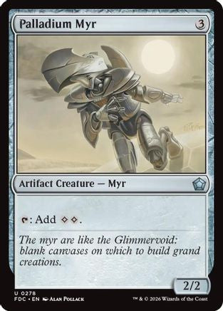 Palladium Myr  [Commander: Foundations]