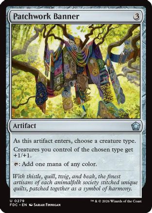 Patchwork Banner  [Commander: Foundations]