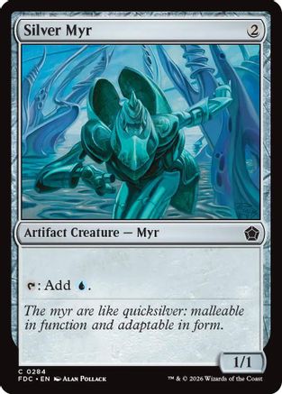 Silver Myr  [Commander: Foundations]