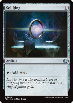 Sol Ring (0286)  [Commander: Foundations]