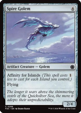 Spire Golem  [Commander: Foundations]