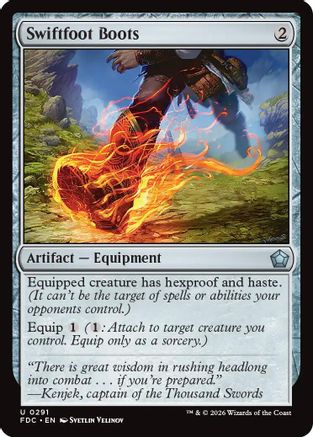 Swiftfoot Boots  [Commander: Foundations]