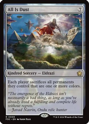 All Is Dust  [Commander: Foundations]