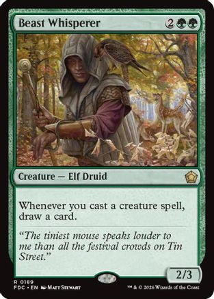 Beast Whisperer  [Commander: Foundations]