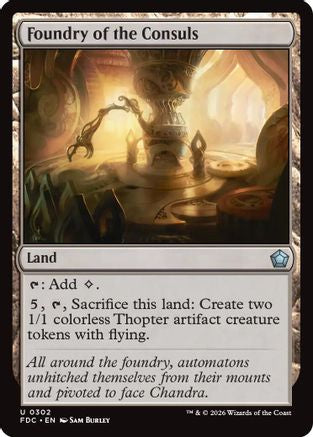 Foundry of the Consuls  [Commander: Foundations]