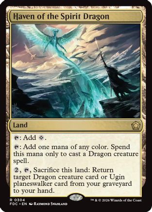 Haven of the Spirit Dragon  [Commander: Foundations]
