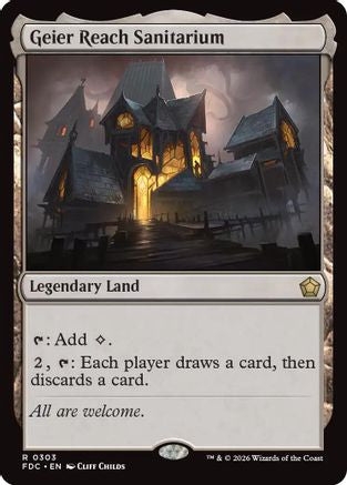 Geier Reach Sanitarium  [Commander: Foundations]