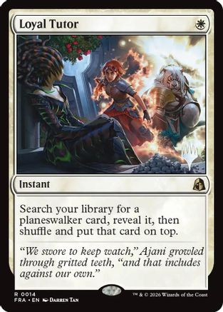 Loyal Tutor  [Promo Pack: Reality Fracture] Foil
