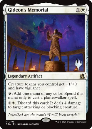 Gideon's Memorial  [Promo Pack: Reality Fracture]