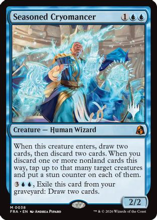 Seasoned Cryomancer  [Promo Pack: Reality Fracture] Foil