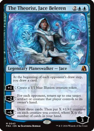 The Theorist, Jace Beleren  [Promo Pack: Reality Fracture] Foil