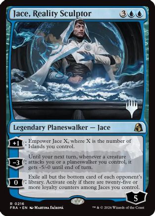 Jace, Reality Sculptor  [Promo Pack: Reality Fracture]