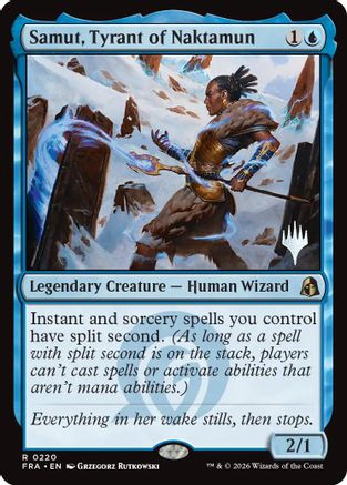 Samut, Tyrant of Naktamun  [Promo Pack: Reality Fracture] Foil