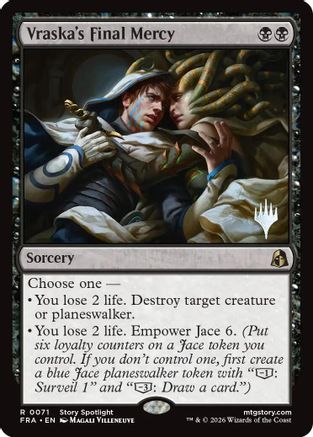 Vraska's Final Mercy  [Promo Pack: Reality Fracture] Foil