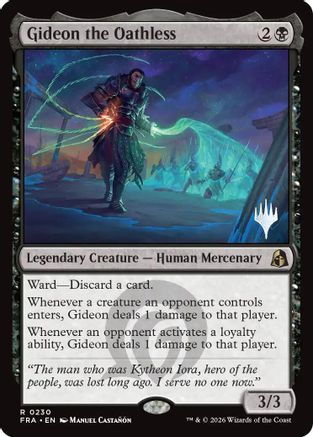 Gideon the Oathless  [Promo Pack: Reality Fracture]