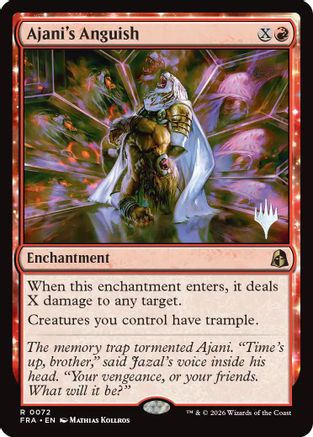 Ajani's Anguish  [Promo Pack: Reality Fracture]