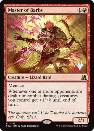 Master of Barbs  [Promo Pack: Reality Fracture]