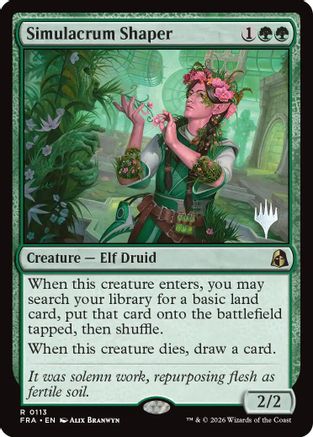 Simulacrum Shaper  [Promo Pack: Reality Fracture] Foil