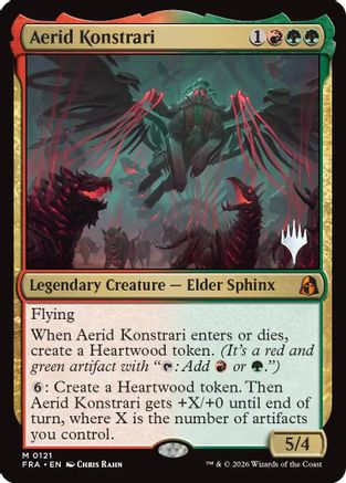 Aerid Konstrari  [Promo Pack: Reality Fracture] Foil