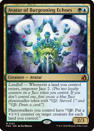 Avatar of Burgeoning Echoes  [Promo Pack: Reality Fracture] Foil