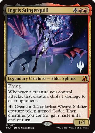 Ingris Stingerquill  [Promo Pack: Reality Fracture] Foil