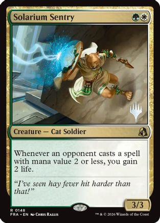 Solarium Sentry  [Promo Pack: Reality Fracture] Foil