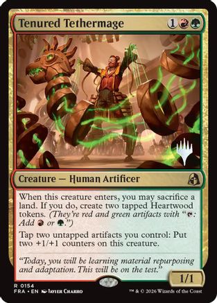 Tenured Tethermage  [Promo Pack: Reality Fracture] Foil
