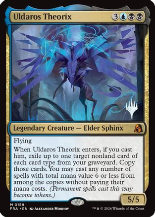 Uldaros Theorix  [Promo Pack: Reality Fracture] Foil