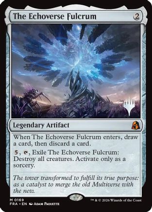 The Echoverse Fulcrum  [Promo Pack: Reality Fracture] Foil