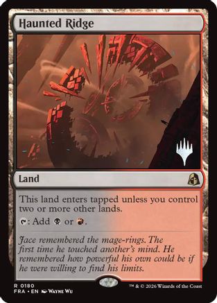 Haunted Ridge  [Promo Pack: Reality Fracture] Foil