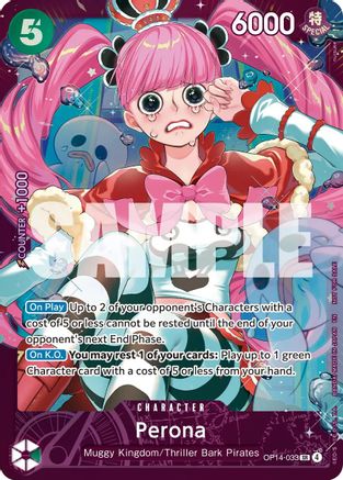 Perona (Extra Grand Battle for Stores Fall 2026) (OP14-033) - [One Piece Promotion Cards] Foil