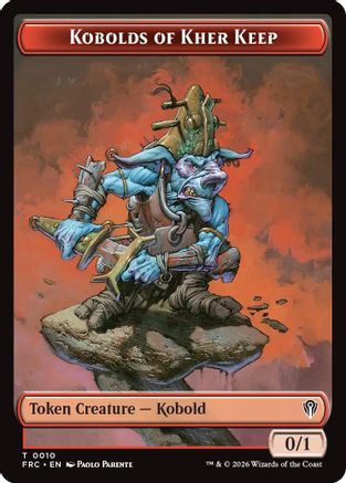 Kobolds of Kher Keep // Phyrexian Mite Double-Sided Token  [Commander: Reality Fracture]