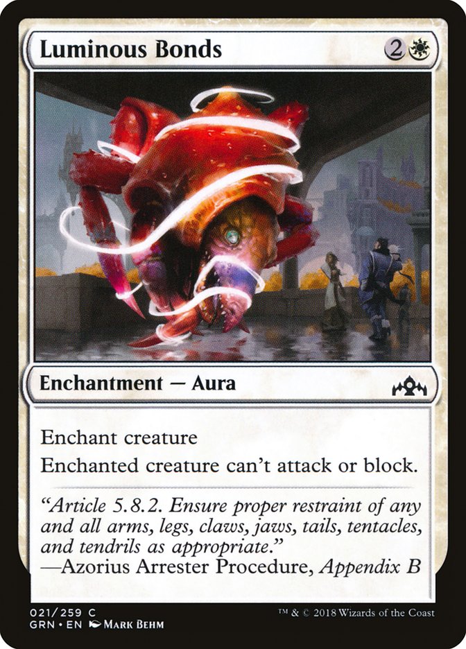 Luminous Bonds [Guilds of Ravnica] Foil