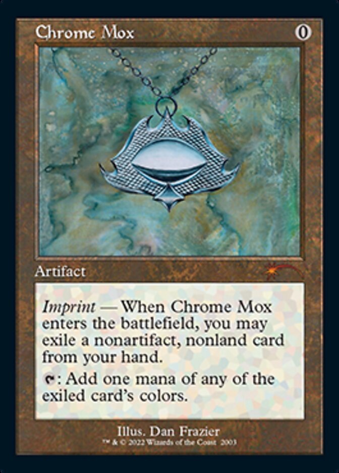 Chrome Mox (Retro) [Secret Lair 30th Anniversary Countdown Kit] Foil