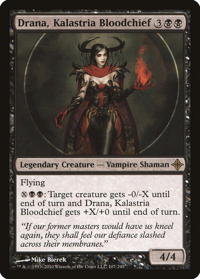 Drana, Kalastria Bloodchief [Rise of the Eldrazi] Foil