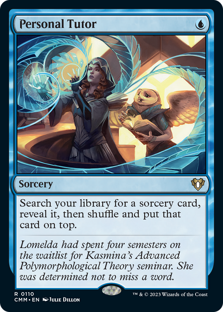 Personal Tutor [Commander Masters] Foil