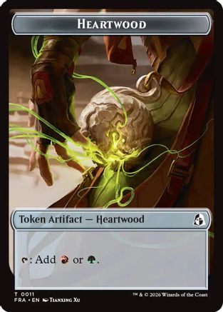 Heartwood // Thopter Double-Sided Token  [Reality Fracture]