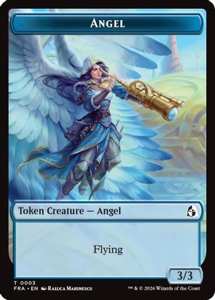 Angel (0003) // Treasure Double-Sided Token  [Reality Fracture]