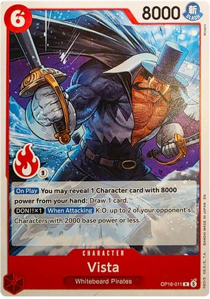Vista (Ace Deck) (OP16-011) - [Set Sail Deck Set]