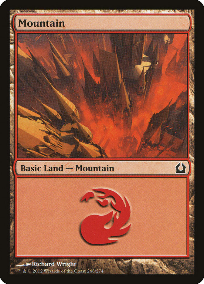 Mountain (268) [Return to Ravnica] Foil