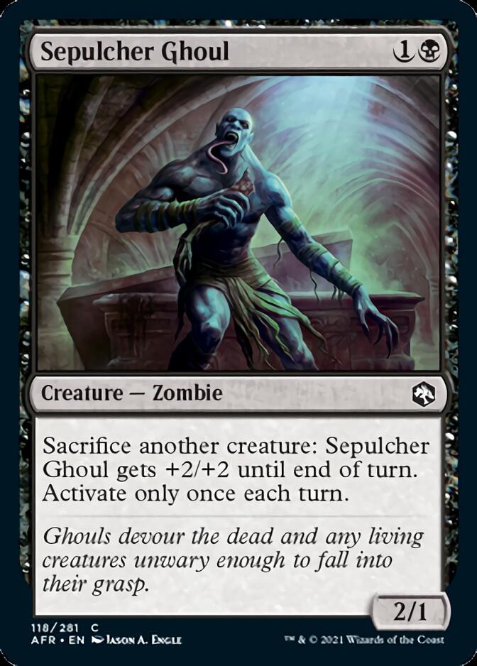 Sepulcher Ghoul [Dungeons & Dragons: Adventures in the Forgotten Realms] Foil