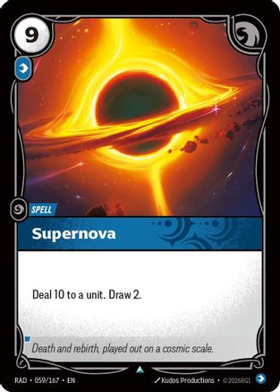 Supernova (059/167) - Riftbound - [Radiance] Foil