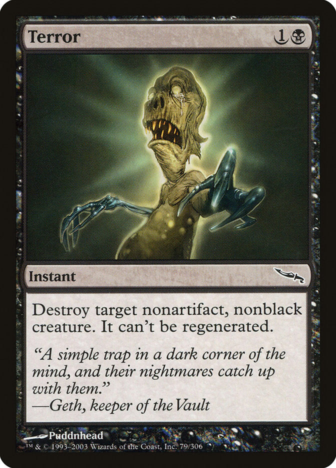 Terror [Mirrodin] Foil