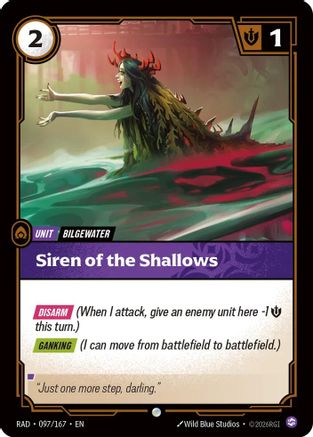 Siren of the Shallows (097/167) - Riftbound - [Radiance] Foil