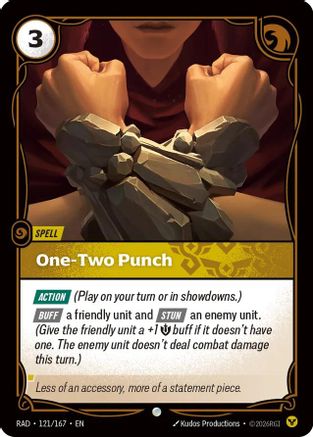 One-Two Punch (121/167) - Riftbound - [Radiance]